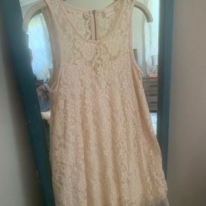Off white lace dress from Altard State size small
